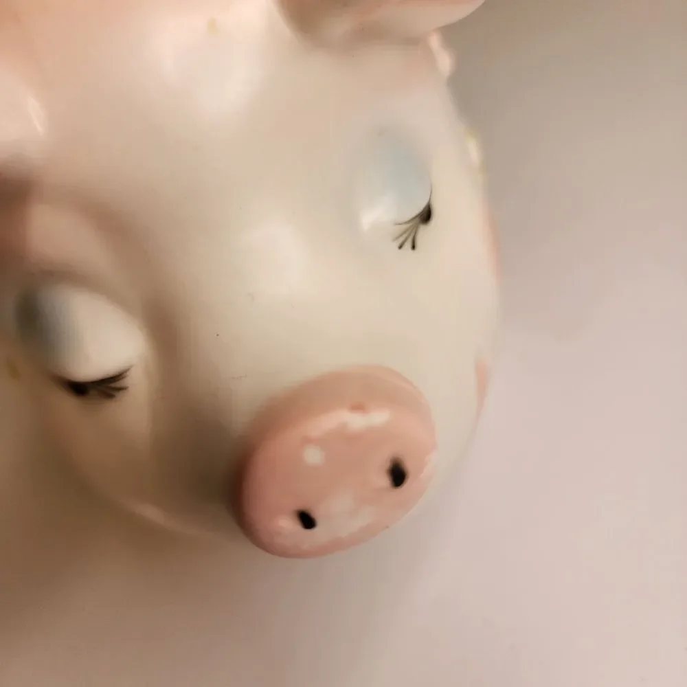 Nappcoware Vintage Ceramic Pig And Piglets Planter